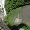 Archaeological excavation, Aerial view, Auldhame, East Lothian