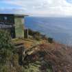 The Fire Commander Post and the Battery Observation Post (WWII) from the WNW 