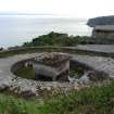 The Escape Hatch (WWII) and the W Gun Emplacement (WWI) from the N 