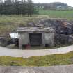 The Escape Hatch (WWII) and the E Gun Emplacement (WWI) from the SE