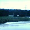 Excavation photograph, Site location from Crathes Bridge looking East - 300mm lens, Nethermills
