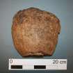 Post excavation photograph of find, Grantown Road, R2, Forres