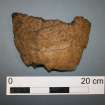 Post excavation photograph of find, Grantown Road, R2, Forres