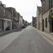 Haddington, Hardgate. View from north showing no traffic during Covid 19 restrictions in April 2020.