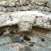 Graveyard survey, Figure 5b, Gravestone no. 2, top of, St Kilda