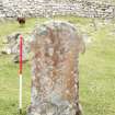 Graveyard survey, Figure 5g, Back of Gravestone no. 2, 2010, St Kilda