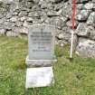 Graveyard survey, Figure 8b, Gravestones no. 3 and 3a, 2010, St Kilda