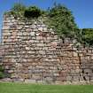 Photographic survey, General view of the S external wall elevation, Craiglockhart Castle