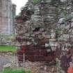 Watching brief, Refectory wall (E end, N wall), Coldingham Priory