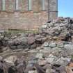 Watching brief, Refectory wall (close up), Coldingham Priory