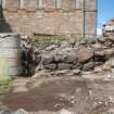 Watching brief, Refectory wall (close up), Coldingham Priory