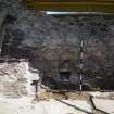 Watching brief, S transept wall (N half), Coldingham Priory