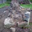 Watching brief, Refectory wall, Coldingham Priory