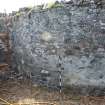 Watching brief, Exterior of chapter house, Coldingham Priory