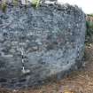 Watching brief, Exterior of chapter house, Coldingham Priory