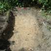 Archaeological evaluation, General shot of Trench 1, Duddingston Manse Gardens