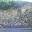 Historic building recording, N face of N garden wall (16), Duddingston Manse Gardens