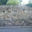 Historic building recording, N face of N garden wall (18), Duddingston Manse Gardens