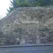 Historic building recording, N face of N garden wall (19), Duddingston Manse Gardens