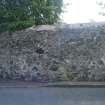 Historic building recording, N face of N garden wall (22), Duddingston Manse Gardens