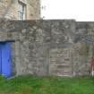 Historic building recording, E external elevation, photo 1 of 4, 13 Edinburgh Road, South Queensferry