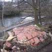 Watching brief, General view, Shawbridge Street Bridge, White Cart Water Flood Prevention Scheme