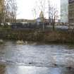 Watching brief, General view, Shawbridge Street Bridge, White Cart Water Flood Prevention Scheme