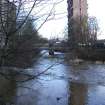 Watching brief, General view, Shawbridge Street Bridge, White Cart Water Flood Prevention Scheme