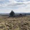 View of cairn, Westruther Burn