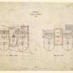 Ground, roof and attic plans of kennels.