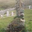Historic building survey, General view, Cille-Bharra Church Group, Eoligarry, Barra