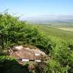 Digital photograph of panel to south-east, from Scotland's Rock Art Project, Craigowl, Angus