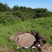 Digital photograph of panel to south-east, from Scotland’s Rock Art Project, Prieston 3, Prieston, Angus