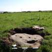 Digital photograph of panel to south-west, from Scotland’s Rock Art Project, Prieston 3, Prieston, Angus