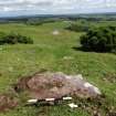 Digital photograph of panel to east, from Scotland's Rock Art Project, Turin Hill 5, Turin Hill, Angus