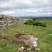 Digital photograph of panel to north, from Scotland's Rock Art Project, Turin Hill 5, Turin Hill, Angus