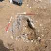 Archaeological excavation, Cist 2 after removal of 104, Holm Mains Farm, Inverness, Highland