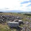 Digital photograph of panel to west, from Scotland's Rock Art Project, Turin Hill 8, Turin Hill, Angus