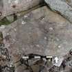 Digital photograph of perpendicular to carved surface(s), from Scotland's Rock Art Project, Turin Hill 9, Turin Hill, Angus