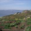 Archaeological survey phase 1, General view, Inchkeith Island, Firth of Forth