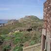 Archaeological survey phase 1, General view, Inchkeith Island, Firth of Forth