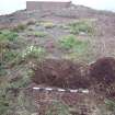 Archaeological excavation phase 2, Anchor point 1, General shot, Inchkeith Island, Firth of Forth