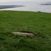 Digital photograph of panel in context without scale, from Scotland's Rock Art Project, Scarrel 4, Bute, Argyll and Bute