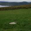 Digital photograph of panel in context without scale, from Scotland's Rock Art Project, Scarrel 4, Bute, Argyll and Bute