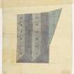 Warehouse for David Martin & Co., Laing Street, Dundee.
Plan of Roof.