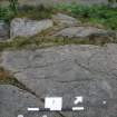 Digital photograph of panel in context with scale, from Scotland's Rock Art Project, Achanarnich 1, Kilmartin, Argyll and Bute