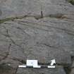 Digital photograph of panel in context with scale, from Scotland's Rock Art Project, Achanarnich 1, Kilmartin, Argyll and Bute