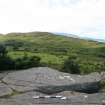 Digital photograph of panel to west, from Scotland's Rock Art Project, Achanarnich 1, Kilmartin, Argyll and Bute