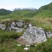 Digital photograph of panel to west, from Scotland's Rock Art Project, Carnassarie Farm 7, Kilmartin, Argyll and Bute