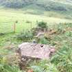 Digital photograph of panel to west, from Scotland's Rock Art Project, Glennan 2, Kilmartin, Argyll and Bute